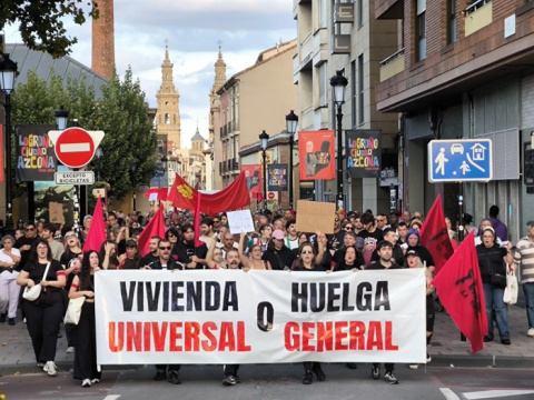 La huelga general por la vivienda será el 11 de noviembre