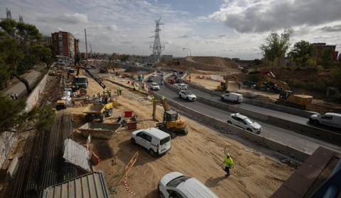 La excavación del túnel de la A-5 se adelanta un mes