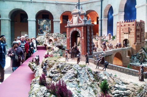Una treintena de belenes toman Madrid por Navidad