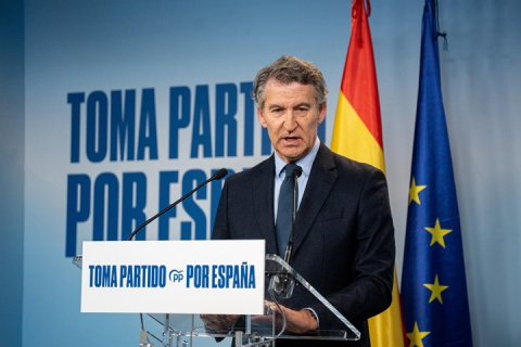 Feijóo convoca la séptima concentración contra el Gobierno en Madrid