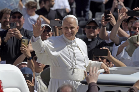 León XIV lamenta que 2025 haya estado marcado por 