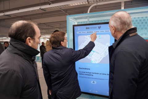 El parking de Santa Ana reabre tras la reforma con 279 plazas